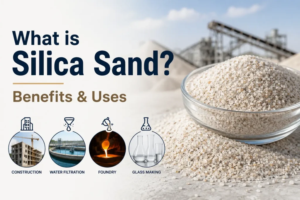 what is silica sand
